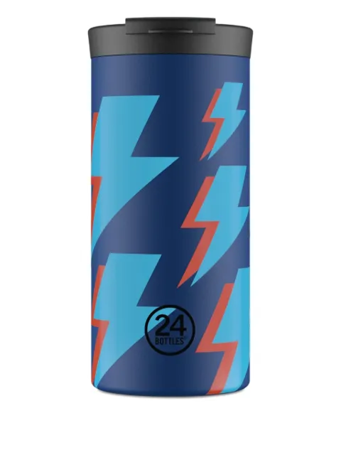 24bottles patterned tumbler (600ml) Blue 2196