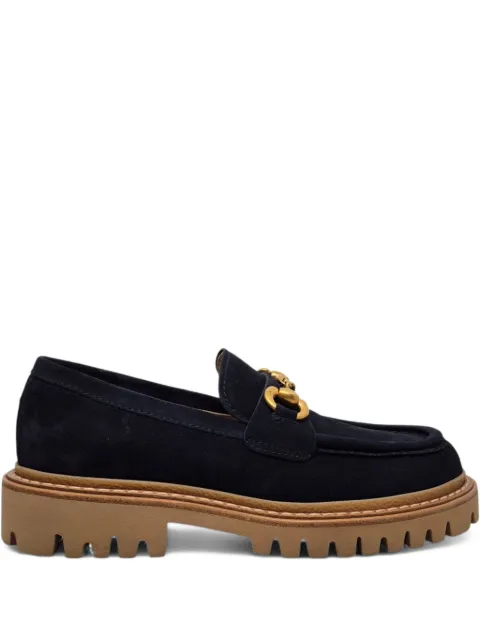Henderson Baracco 35mm suede loafers Blue BICES