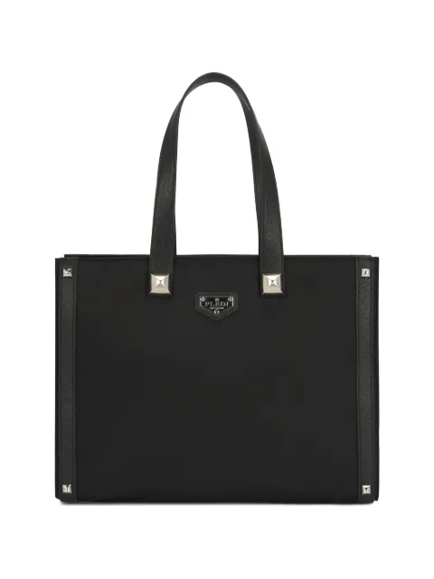 Philipp Plein nylon tote bag studs Black UAEAWBA2243PNY011N