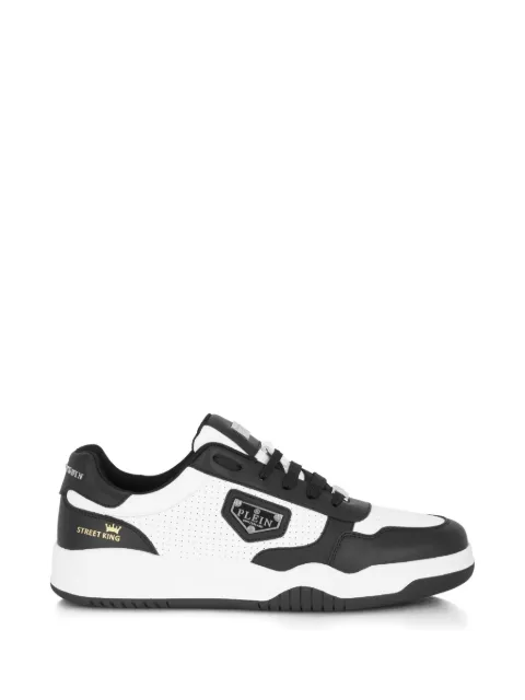 Philipp Plein Street King perforated-detail sneakers White LAESUSC0977PLE005N