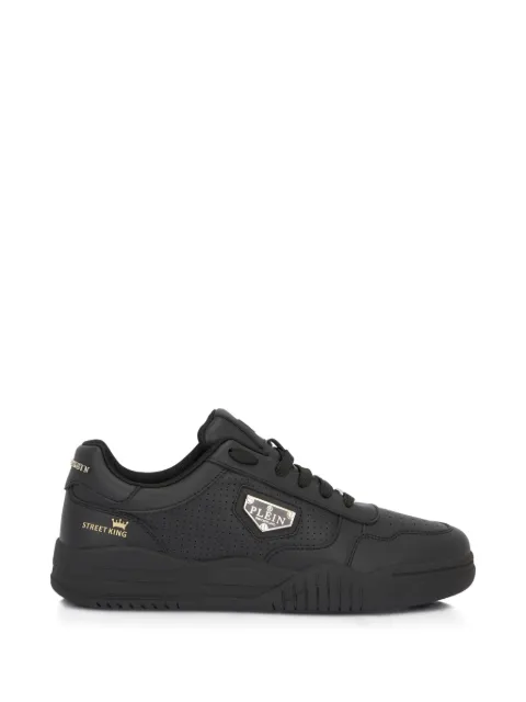 Philipp Plein Street King logo-plaque sneakers Black LAESUSC0977PLE005N