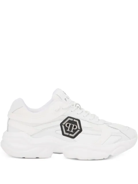 Philipp Plein Nitro hexagon-logo sneakers White LAESUSC0975PLE010N