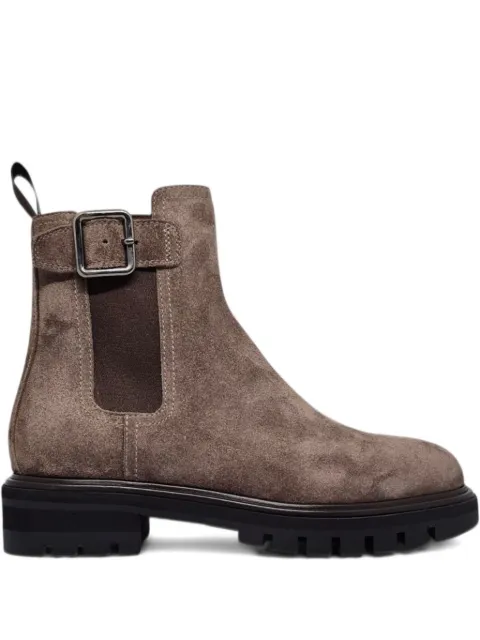 Henderson Baracco 40mm buckle lug-sole boots Brown NARAS