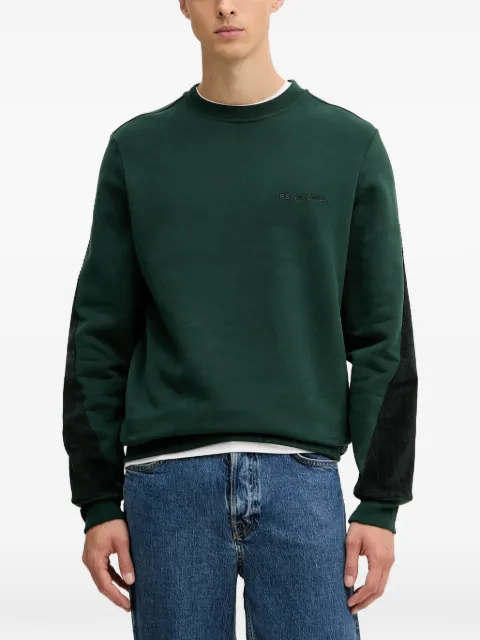 PS Paul Smith corduroy-panel sweatshirt Green M2R684Z