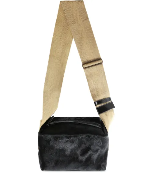 Uma Wang medium leather shoulder bag Black UB0024UW924MEDIUM