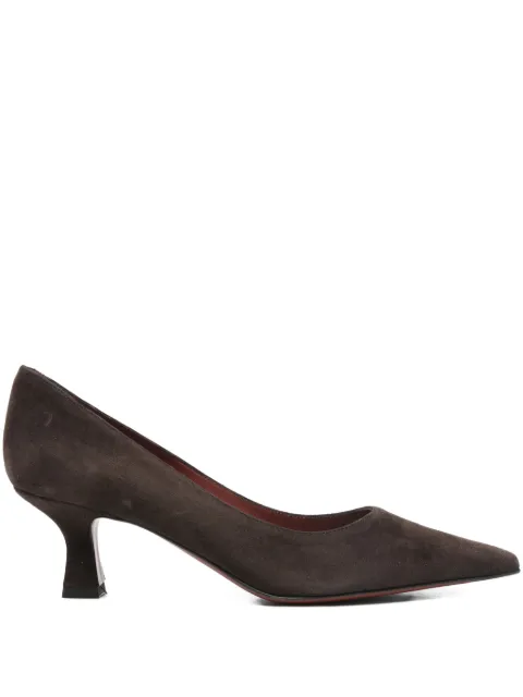 Roberto Festa pointed-toe suede pumps Brown PAMELAS