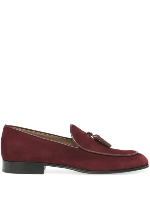 Gianvito Rossi Julio loafers Red U2522020CUOSUT