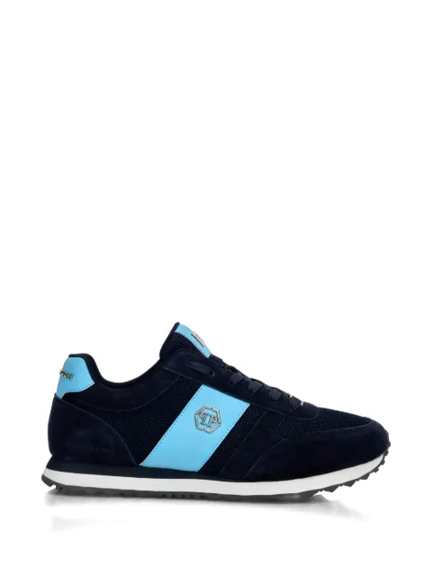 Philipp Plein Portofino Runner Hexagon lace-up sneakers Blue LAESUSC0978PLE022N