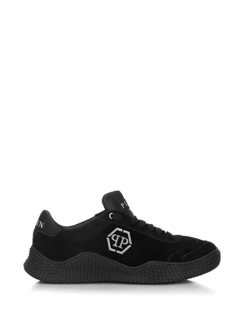 Philipp Plein Hexagon Runner lace-up sneakers Black LAESUSC0971PLE009N