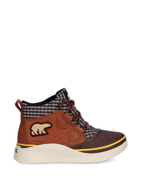 SOREL Out N About™ houndstooth-pattern-detail boots Brown 2162031