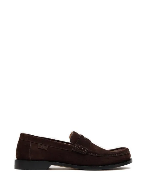LOEWE bar detail loafers Brown M816290X58
