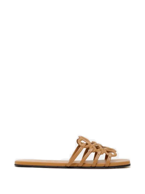 LOEWE cut-out strap sandals Neutrals LPEA465X06