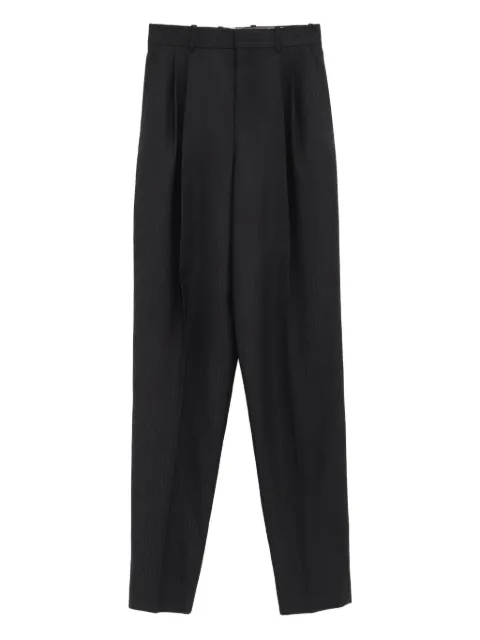 Chloé pinstripe pleated trousers Black CH26SPA16065