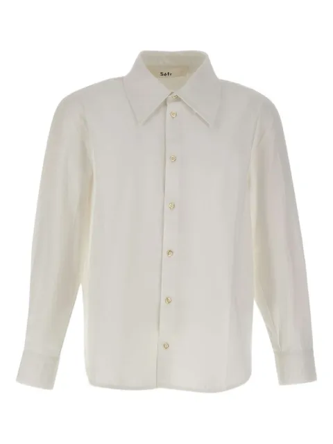 Séfr Trino buttoned shirt White MFW25TRINOWHI