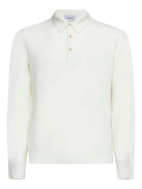 D4.0 buttoned polo shirt White 5513219690001