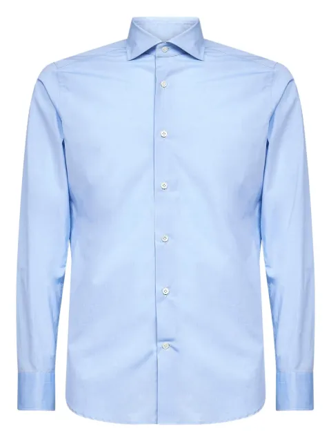 D4.0 buttoned long-sleeve shirt Blue JGPXB0UB1