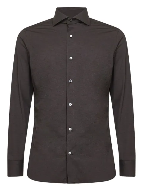 D4.0 buttoned shirt Brown 370GJEUR1