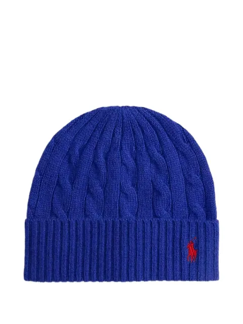 Polo Ralph Lauren cable-knit beanie Blue 455981442006