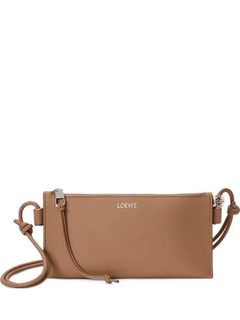 LOEWE logo-print cross body bag Neutrals C630R10X03