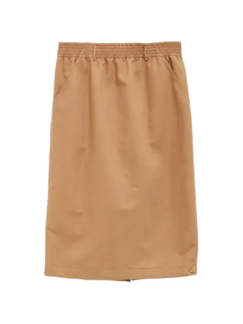Chloé elastic-waist skirt Neutrals CH26SJU26043