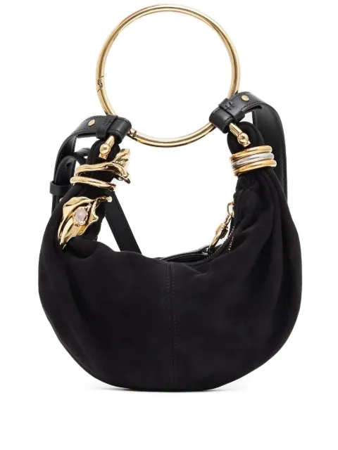Chloé mini Bracelet tote bag Black CH26SS623Q96