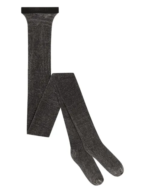 Dolce & Gabbana sparkling socks Black O4B63TON02Z