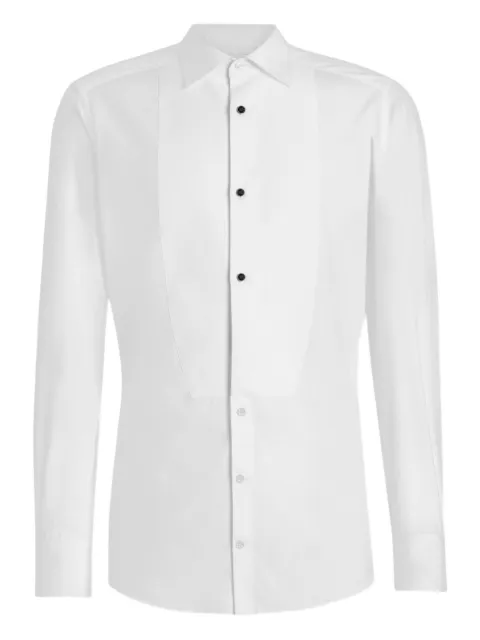 Dolce & Gabbana poplin tuxedo shirt White G5EN5TGI591