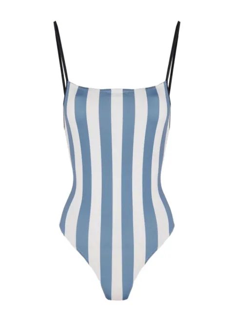 Solid & Striped The Chelsea swimsuit Blue SOLIDICESTRIPE