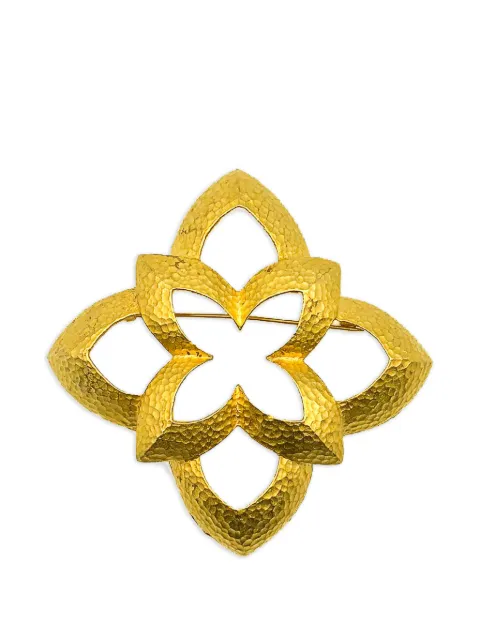 Givenchy Pre-Owned 1980s Quatrefoil brooch Gold JGJGIVBRO