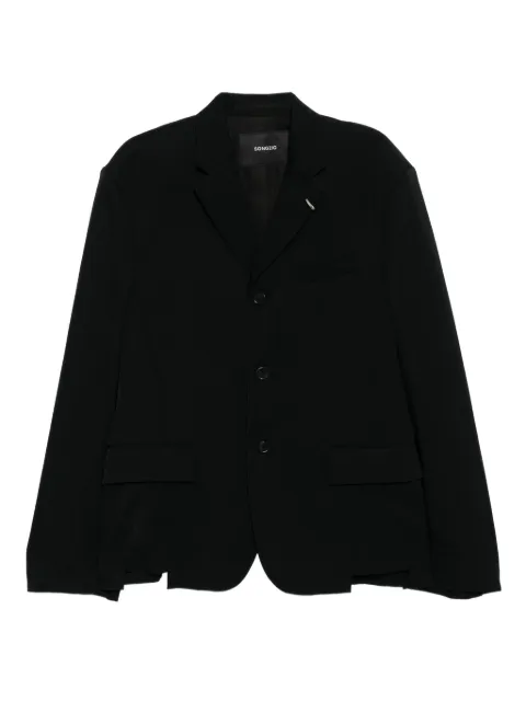 SONGZIO asymmetric jacket Black MH5JK717BK