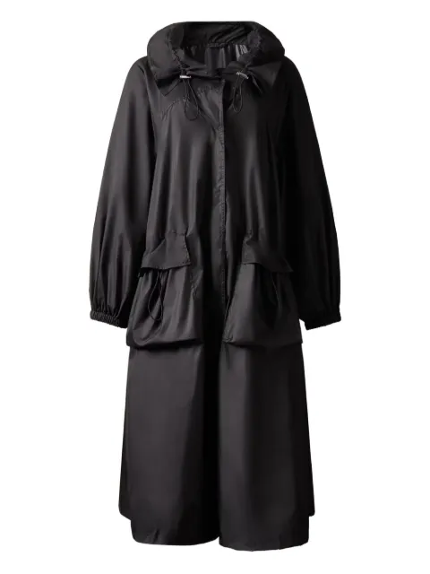 Perfect Moment Parachute hooded coat Black W30013061703