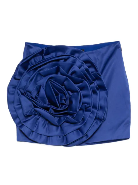 ROTATE BIRGER CHRISTENSEN floral-appliqué skirt Blue 1148201587