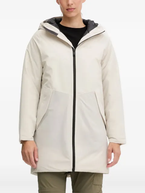 JACK WOLFSKIN Frost Haven hooded zip-fastening coat Neutrals A65091