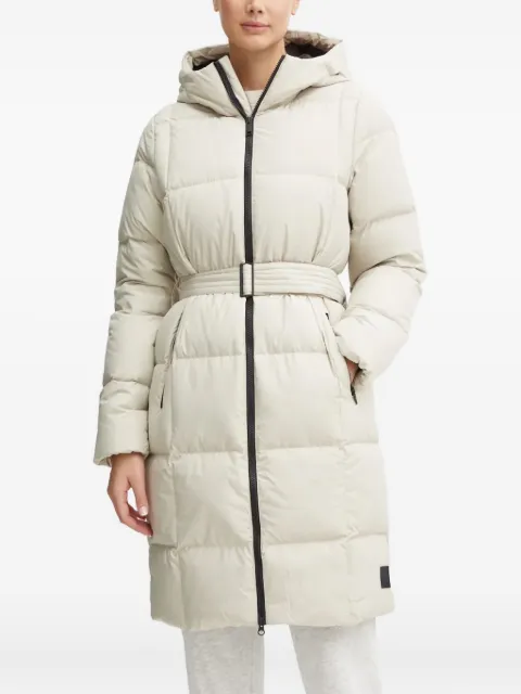 JACK WOLFSKIN Frozen Lake belted hooded coat Neutrals 1206132
