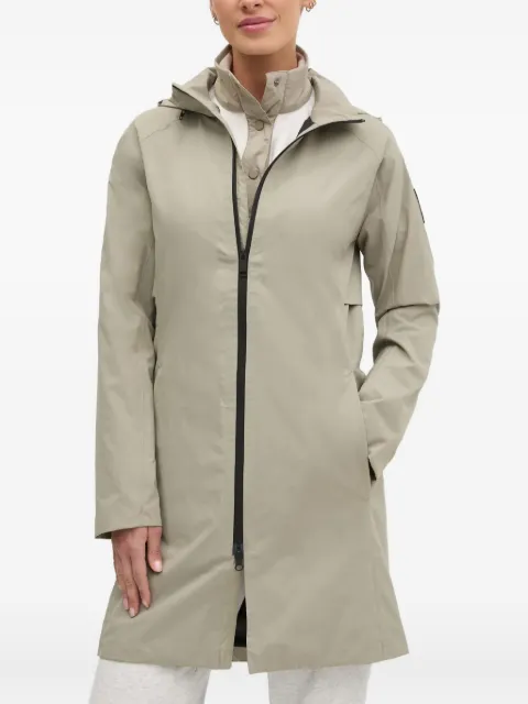 JACK WOLFSKIN Wellsee hooded trench coat Neutrals A63896