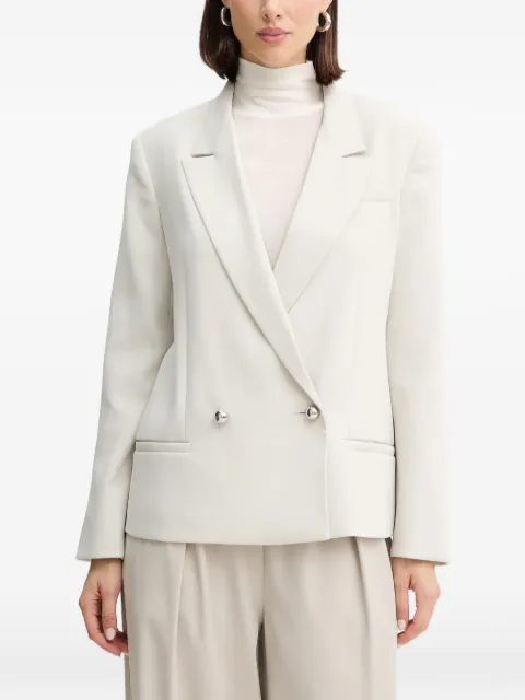 Armani Exchange double-breasted blazer Neutrals XW001281AF16125