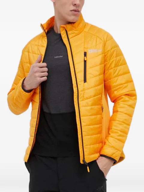 JACK WOLFSKIN Routeburn quilted zip jacket Yellow 1206861