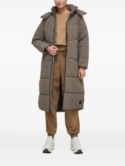JACK WOLFSKIN Karolinger quilted hooded jacket Grey 1207481