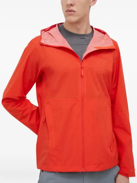 JACK WOLFSKIN hooded zip jacket Orange 1115881