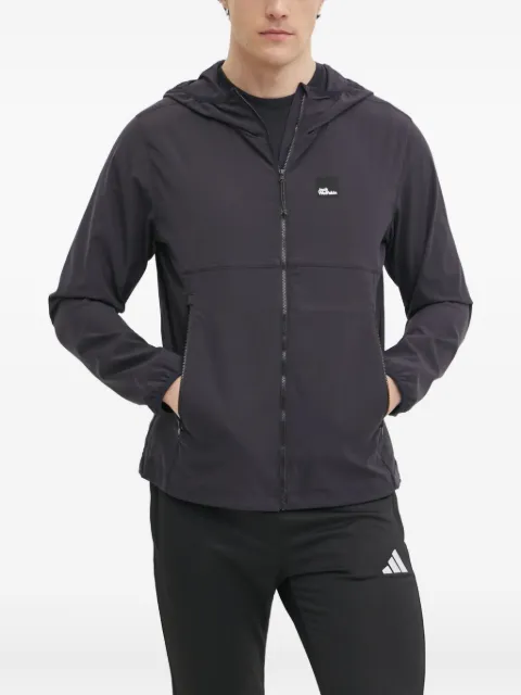 JACK WOLFSKIN Terracade hooded zip-fastening jacket Grey A63836