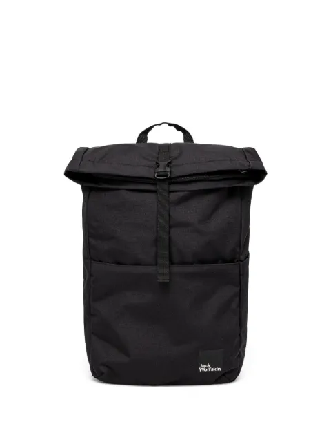 JACK WOLFSKIN Island buckle roll-top backpack Black A64015