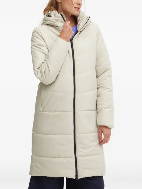 JACK WOLFSKIN Deutzer quilted hooded coat Neutrals 1207501