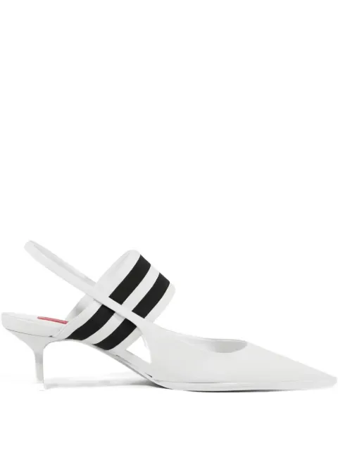 Schutz striped pumps White S2225600020001U
