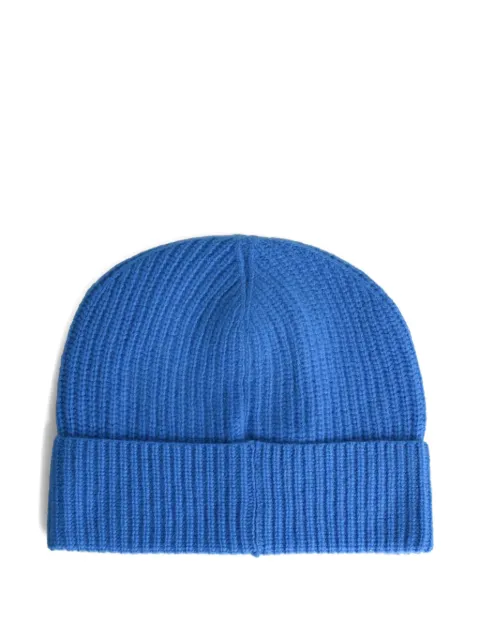 SEVEN GAUGE ribbed turn-up beanie Blue CUF0003