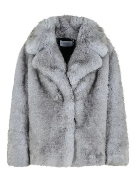 STAND STUDIO Valentina faux-fur jacket Grey 665529164