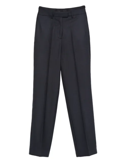 Semicouture pleated trousers Grey S5WI24