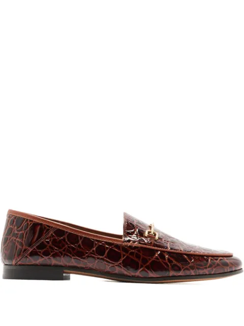 Sam Edelman croc-effect loafers Brown I6753LT