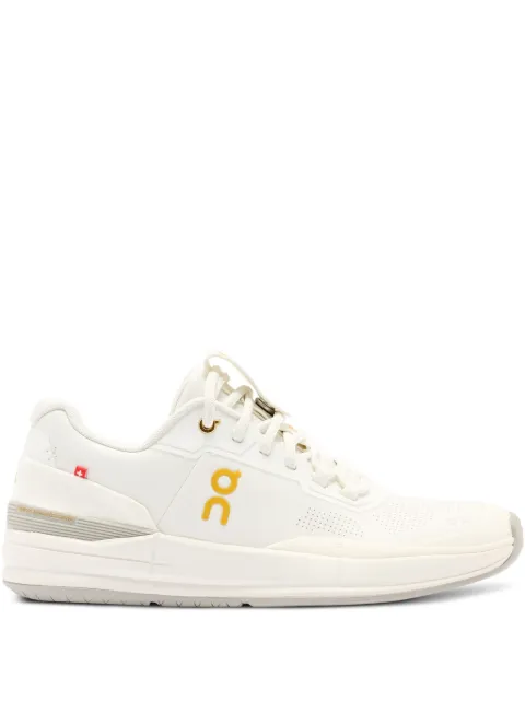 On perforated-detail sneakers White 3WF30643598