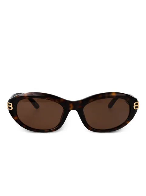 Balenciaga Eyewear oval-frame sunglasses Brown BB0434SK002