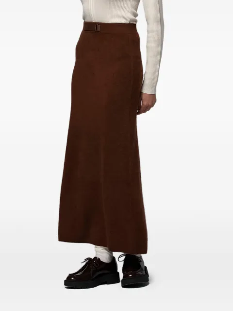 MAX ET MOI Joy midi skirt Brown H25JOY